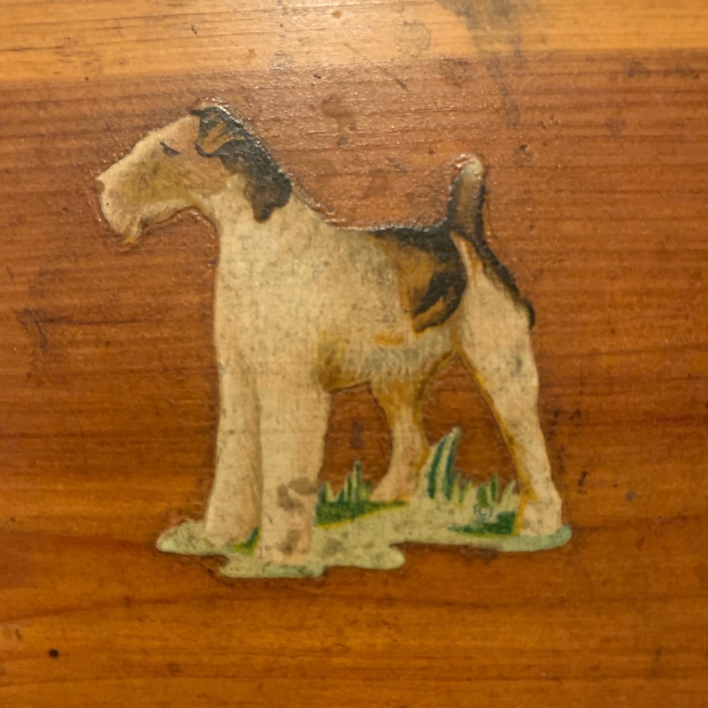Vintage wooden trinket box - Picture 9 of 9